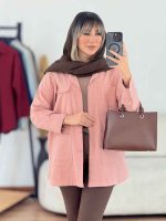 مانتو چهارجیب پایین هلال کد 7644 - تصویر 2