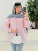 مانتو پشت پاپیون دار کد 7650 - تصویر 17