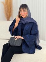 مانتو ژاکارد طرح پاپیون کد 7690 - تصویر 10