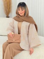 مانتو ژاکارد طرح پاپیون کد 7690 - تصویر 5