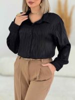 شومیز ساتن آتنا کد 7688 - تصویر 5