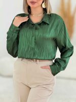 شومیز ساتن آتنا کد 7688 - تصویر 16