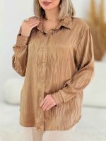 شومیز ساتن آتنا کد 7688 - تصویر 6