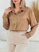 شومیز ساتن آتنا کد 7688 - تصویر 13