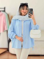 شومیز پایین هلال نگین کد 7673