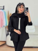 شومیز پایین هلال نگین کد 7673 - تصویر 12