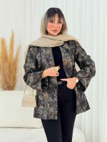 مانتو طرح دار تونیا کد 7706 - تصویر 14
