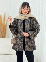 مانتو طرح دار تونیا کد 7706 - تصویر 9