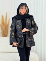 مانتو طرح دار تونیا کد 7706 - تصویر 13