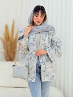 مانتو طرح دار تونیا کد 7706 - تصویر 18