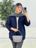 شومیز آستین پاگن ندا کد 7682 - تصویر 12