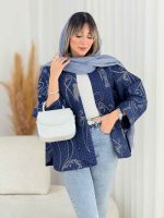 مانتو ژاکارد نوشین کد 7689 - تصویر 21