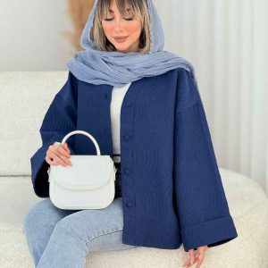 مانتو آستین پاکتی ترلان کد 7692