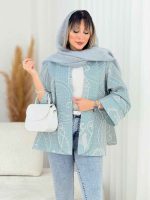 مانتو ژاکارد نوشین کد 7689 - تصویر 22