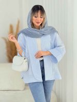 مانتو ژاکارد نوشین کد 7689 - تصویر 10