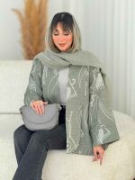 مانتو ژاکارد نوشین کد 7689 - تصویر 17