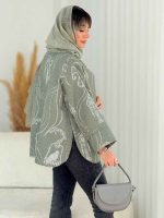 مانتو ژاکارد نوشین کد 7689 - تصویر 15