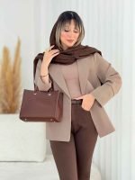 مانتو جیب نما سوین کد 7710 - تصویر 6