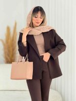 مانتو جیب نما سوین کد 7710 - تصویر 5