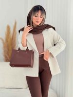 مانتو جیب نما سوین کد 7710 - تصویر 14
