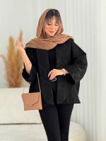 مانتو ژاکارد نوشین کد 7689 - تصویر 13
