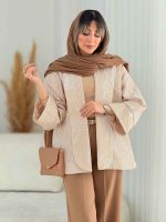 مانتو ژاکارد نوشین کد 7689 - تصویر 6