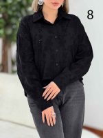 شومیز طرح دار گیلدا کد 7693 - تصویر 16