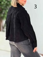 شومیز طرح دار گیلدا کد 7693 - تصویر 10