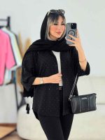 شومیز نگین دار یلدا کد 7699 - تصویر 4