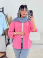شومیز نگین دار یلدا کد 7699