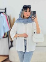شومیز نگین دار یلدا کد 7699 - تصویر 20