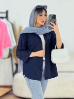 شومیز نگین دار یلدا کد 7699 - تصویر 19