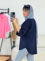 شومیز نگین دار یلدا کد 7699 - تصویر 31
