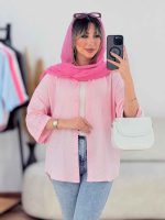 شومیز نگین دار یلدا کد 7699 - تصویر 25