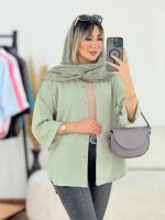 شومیز نگین دار یلدا کد 7699 - تصویر 10