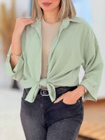شومیز نگین دار یلدا کد 7699 - تصویر 27