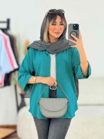 شومیز نگین دار یلدا کد 7699 - تصویر 12