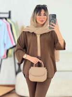 شومیز نگین دار یلدا کد 7699 - تصویر 26