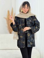 مانتو مغزی دوزی سانیا کد 7707 - تصویر 4