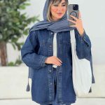 مانتو جین دو جیب تارا کد 7709