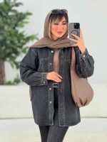 مانتو جین دو جیب تارا کد 7709 - تصویر 5