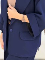 مانتو کتی تک دکمه آرام کد 7705 - تصویر 6