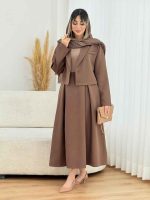 ست کت تک دکمه و دامن کد 7736 - تصویر 17