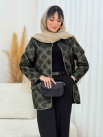 مانتو ژاکارد جیب نما کد 7778 - تصویر 11