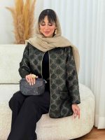 مانتو ژاکارد جیب نما کد 7778 - تصویر 8