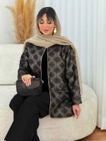مانتو ژاکارد جیب نما کد 7778 - تصویر 17