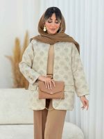 مانتو ژاکارد جیب نما کد 7778 - تصویر 18