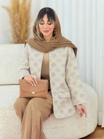 مانتو ژاکارد جیب نما کد 7778 - تصویر 7