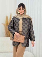 مانتو ژاکارد جیب نما کد 7778 - تصویر 14