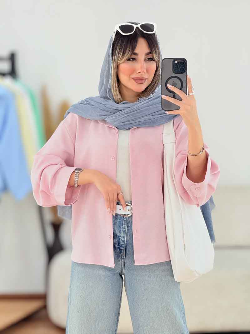 شومیز پایین هلال مهرو کد 7738 شومیز پایین هلال مهرو کد 7738